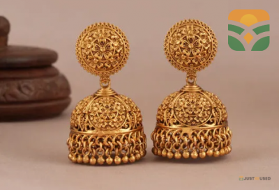 Royal Jhumka Traditional Earrings