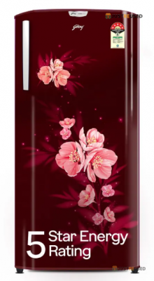 Compact Single Door Refrigerator 190L – Energy Efficient
