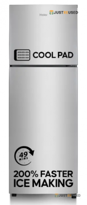 Stainless Steel Double Door Refrigerator 280L – Quick Chill