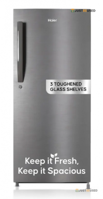 Stylish Silver Single Door Fridge 200L – Frost Free