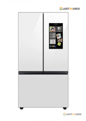 Large Capacity Double Door Fridge 320L – Family Friendly