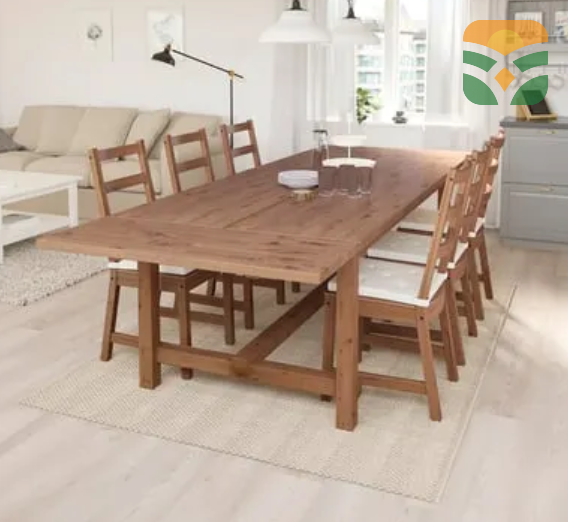 Metal Frame Dining Table