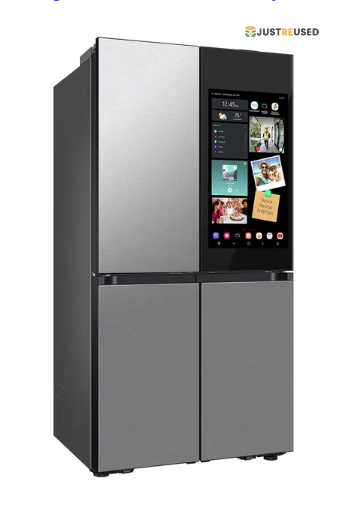 Large Capacity Double Door Fridge 320L – Family Friendly