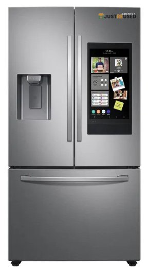 Large Capacity Double Door Fridge 320L – Family Friendly