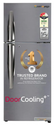 Stainless Steel Double Door Refrigerator 280L – Quick Chill
