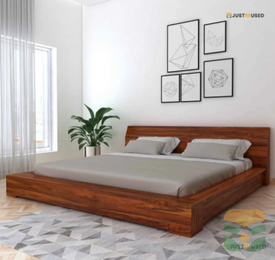 Classic Solid Wood Double Bed Frame