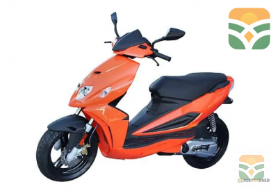 Electric Scooter with Long-Range Battery