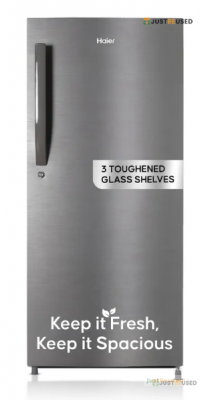 Stylish Silver Single Door Fridge 200L – Frost Free