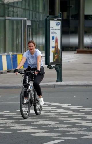 Step through electric bike, Athens