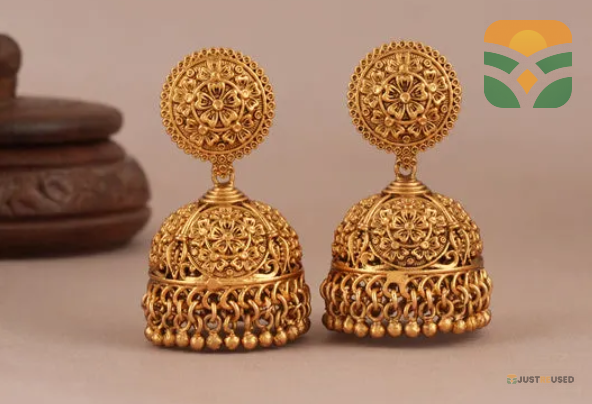 Royal Jhumka Traditional Earrings