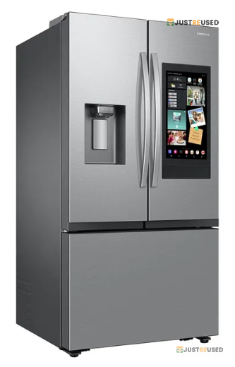 Large Capacity Double Door Fridge 320L – Family Friendly